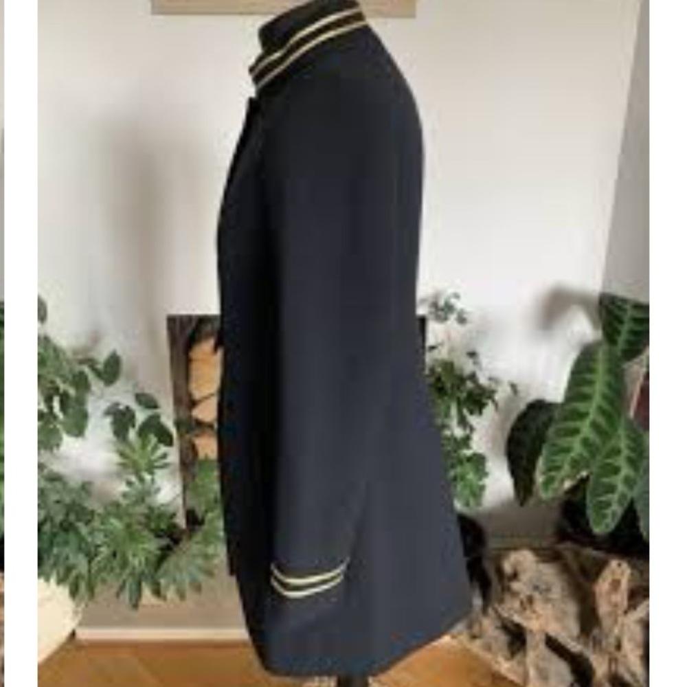 Zara Military Navy Jacket - Picture 3 of 9